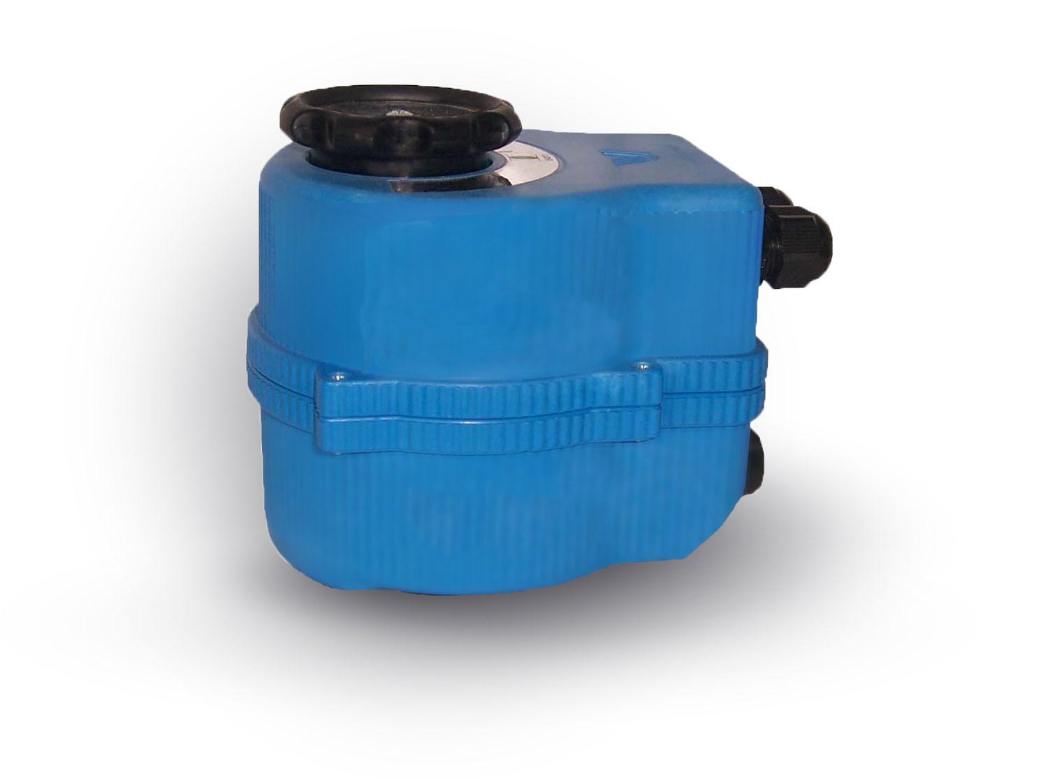 Blue shut off valve